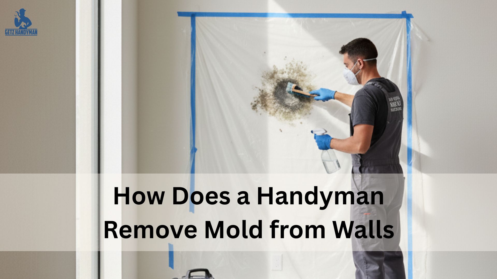 How Does a Handyman Remove Mold from Walls